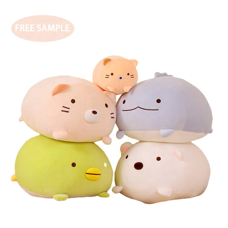 Stock Available Valentine Gift for Baby Kids Soft Animal Stuffed Pillow Toy Story Plush Toy with PP Cotton