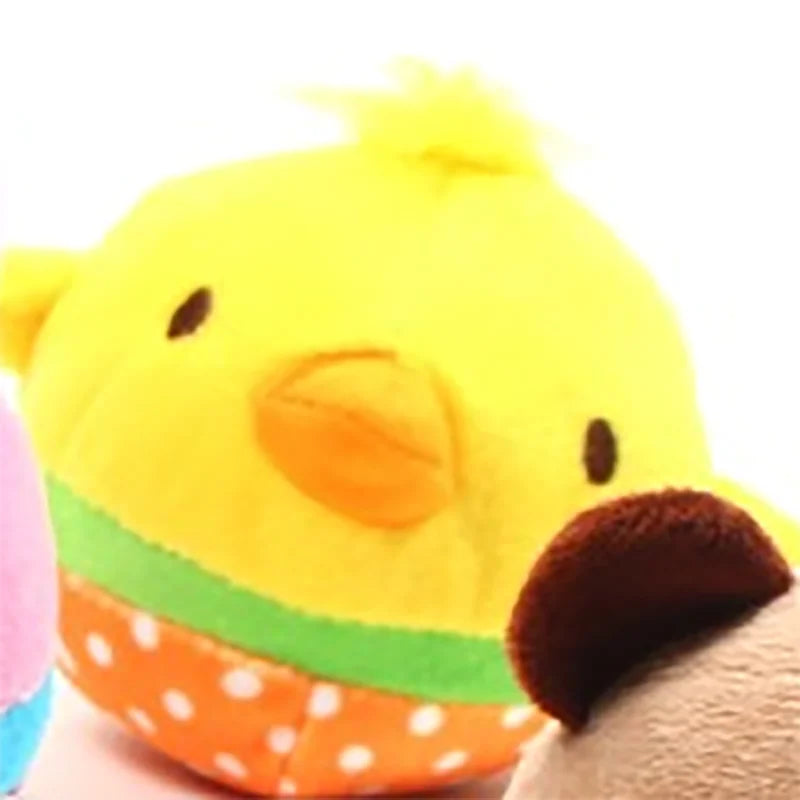 Plush Dog Toy for Small Medium Pets Funny Interactive Squeaky Toys Cow/Pig Shape Stuffed Dog Chew Toy Supplies