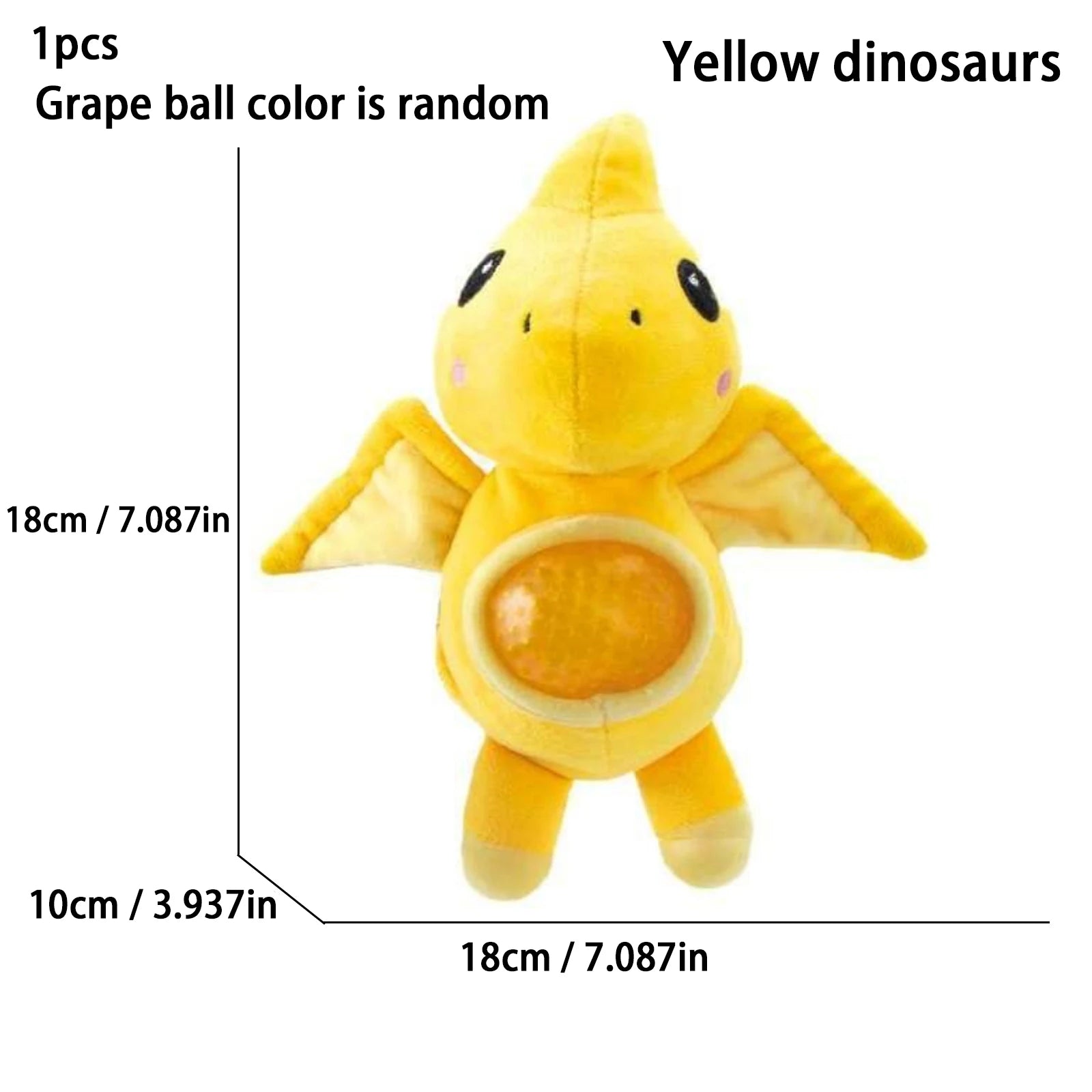 Plush Doll Pinch Fun Toy Creative Unique Stress Relieving Toy Pinch Ball Small Monster Gift