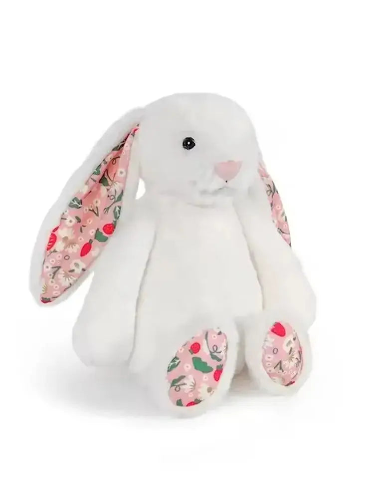 Bonnie Rabbit Plush Toy with Floral Ears Kawaii Stuffed Doll Soft Sofa Cushion Kids Birthday Gift Room Decor