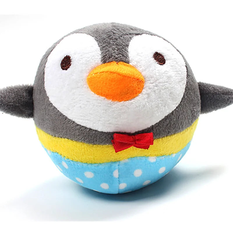 Plush Dog Toy for Small Medium Pets Funny Interactive Squeaky Toys Cow/Pig Shape Stuffed Dog Chew Toy Supplies