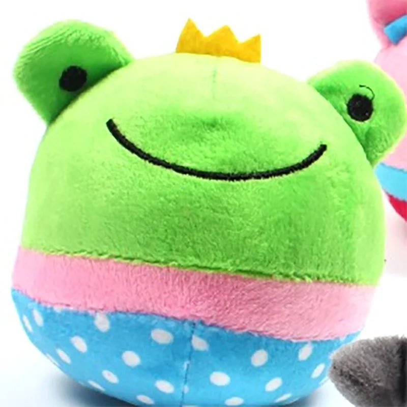 Plush Dog Toy for Small Medium Pets Funny Interactive Squeaky Toys Cow/Pig Shape Stuffed Dog Chew Toy Supplies