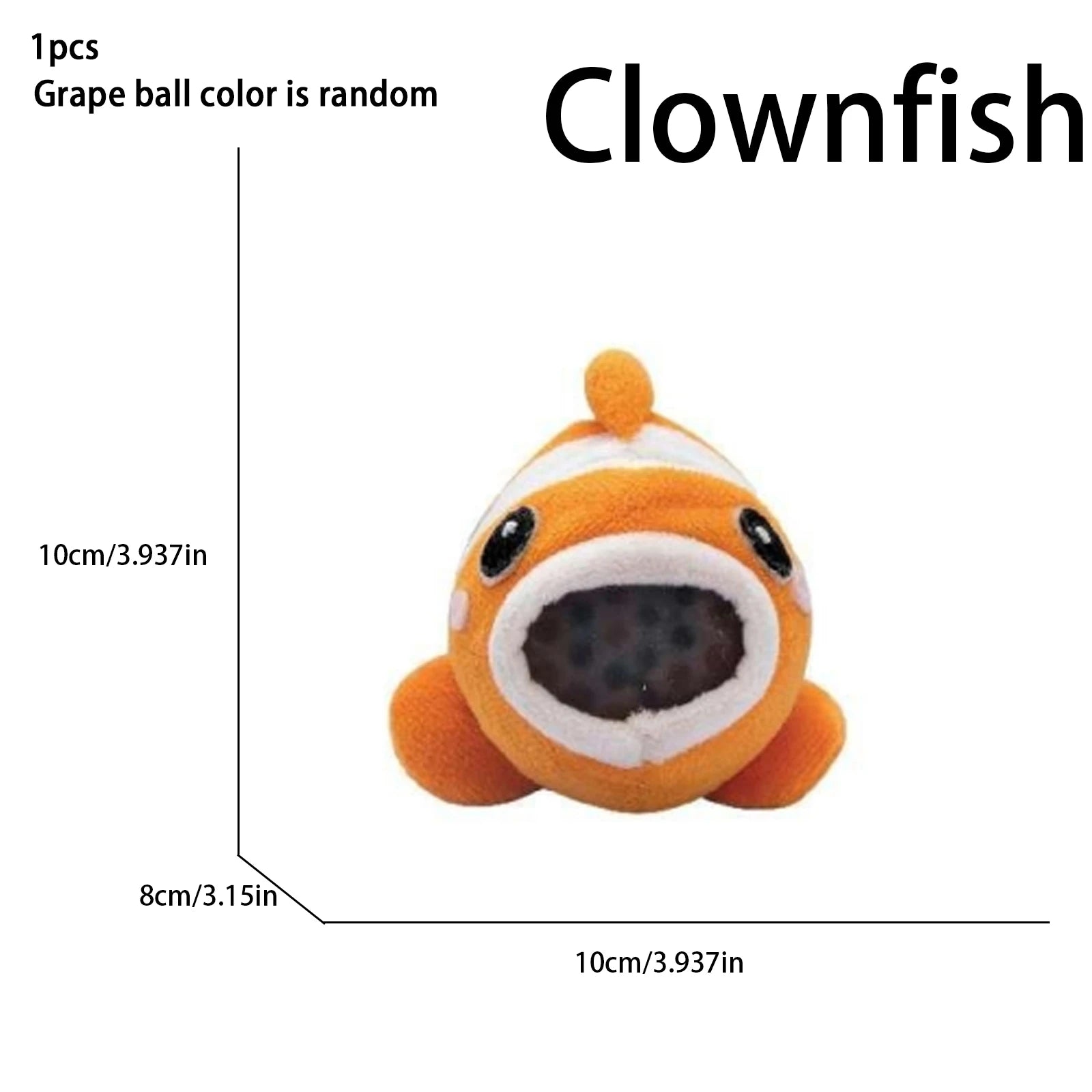 Plush Doll Pinch Fun Toy Creative Unique Stress Relieving Toy Pinch Ball Small Monster Gift