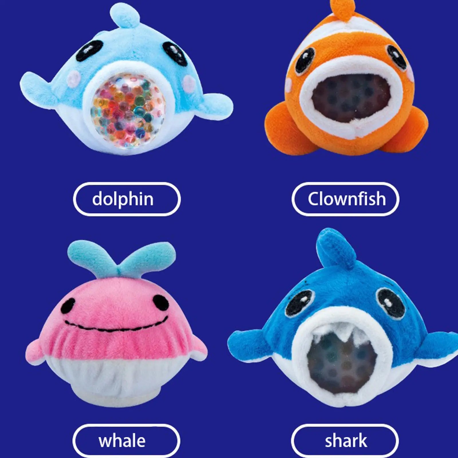 Plush Doll Pinch Fun Toy Creative Unique Stress Relieving Toy Pinch Ball Small Monster Gift